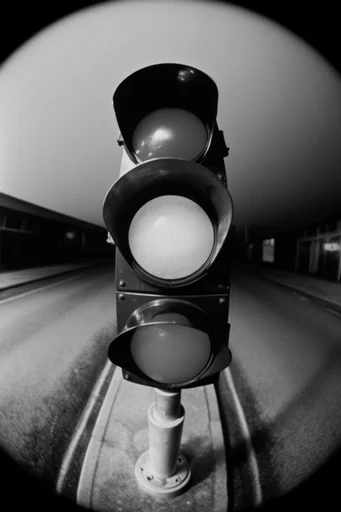 Cinematic Noir Distortion style reference image — dramatic chiaroscuro lighting