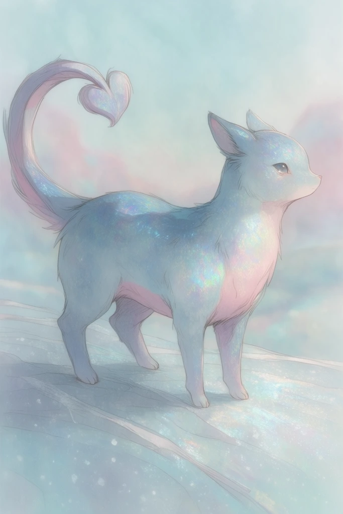 Ethereal Pastel Sketchbook style AI image example 3