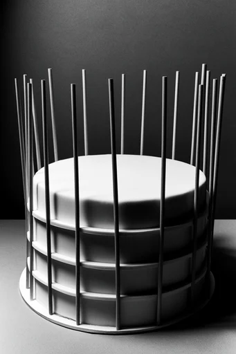 Monolithic Brutalist Noir style reference image — high-contrast chiaroscuro