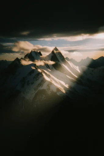 Cinematic Chiaroscuro Solitude style reference image — soft focus