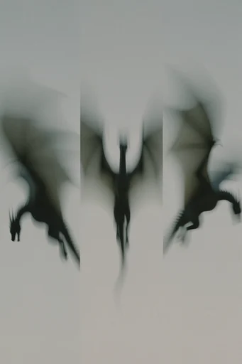 Spectral Motion Ethereality style reference image — ethereal silhouettes