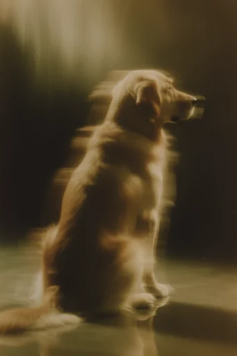 Spectral Amber Pictorialism style reference image — atmospheric haze