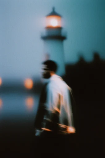 Ethereal Analog Nostalgia style reference image — chromatic aberration