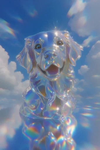 Ethereal Prismatic Dreamscape style reference image — soft-focus depth of field