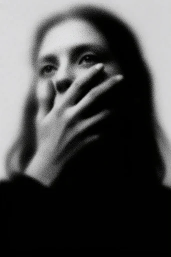Ethereal Grain Noir style reference image — ethereal glow
