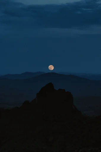 Cinematic Twilight Noir style reference image — cinematic blue hour