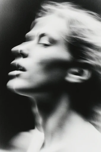 Kinetic Spectral Monochrome style reference image — chiaroscuro lighting