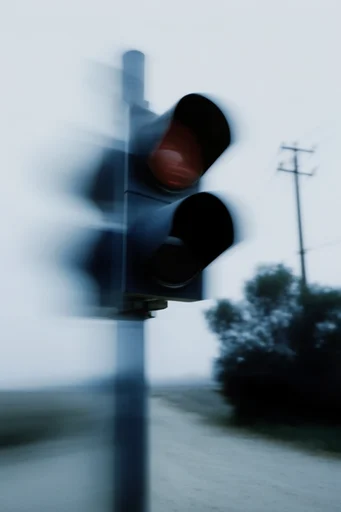 Kinetic Ghost Minimalism style reference image — motion blur