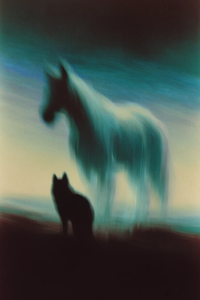 Spectral Cyan Motion style AI image example 3