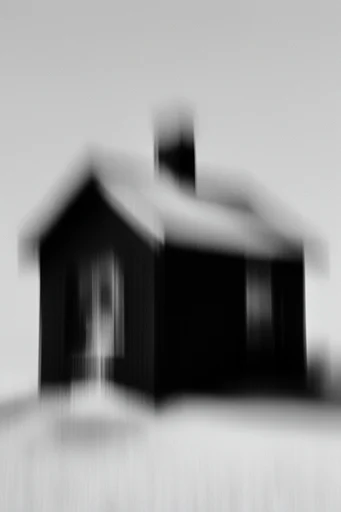 Kinetic Monochrome Minimalism style AI image example 4