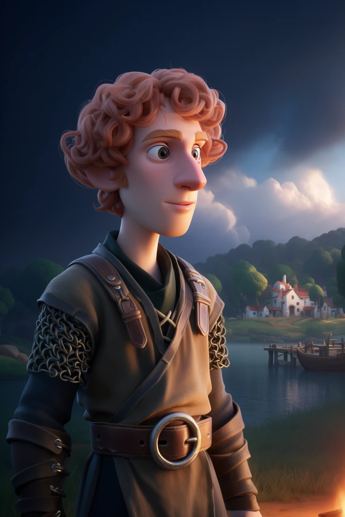 Cinematic Stylized Fantasy style AI image example 2
