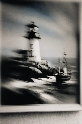 Spectral Motion Noir style reference image — spectral photography
