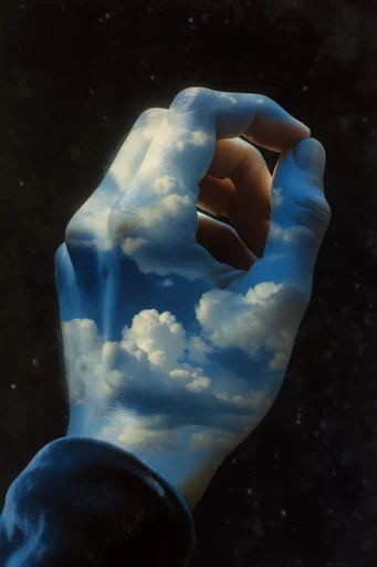 Celestial Surrealist Chiaroscuro style reference image — chiaroscuro lighting