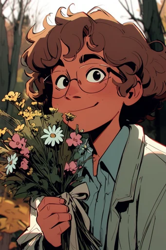 Vibrant Webcomic Character Art style reference image — modern webcomic aesthetic
