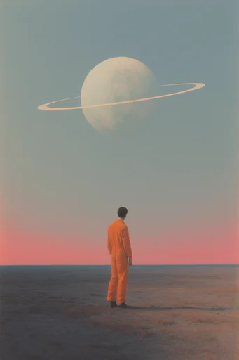 Nostalgic Spectral Surrealism moodboard — generate AI images in this style