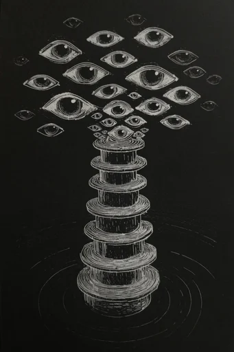 Minimalist Esoteric Geometry style reference image — esoteric symbolism