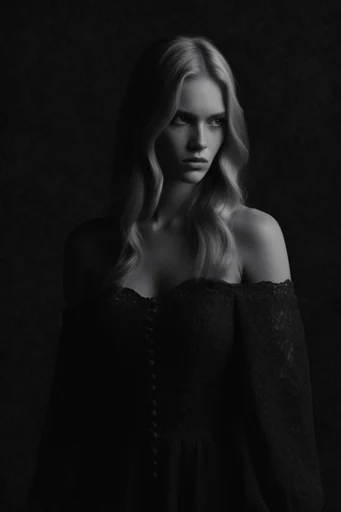 Cinematic Gothic Noir moodboard — generate AI images in this style