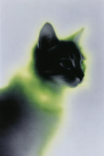 Toxic Spectral Minimalism style reference image — liminal atmosphere