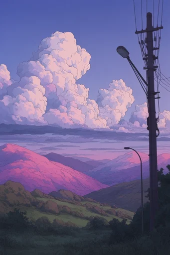 Ethereal Pastel Surrealism style reference image — lofi anime aesthetic