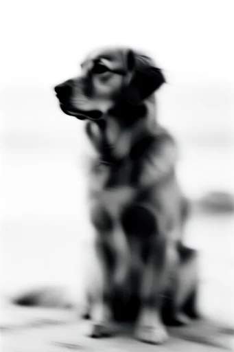 Ethereal Monochrome Motion style reference image — ink wash aesthetic