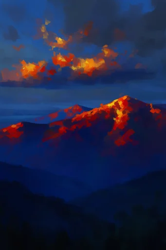 Luminous Chiaroscuro Noir style reference image — chiaroscuro lighting