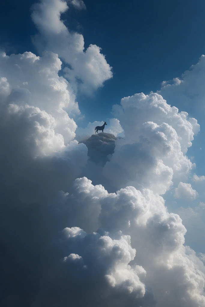 Ethereal Cloud Surrealism style AI image example 3