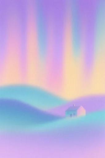 Ethereal Refracted Gradient style AI image example 4