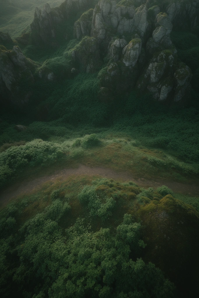 Ethereal Verdant Perspectives style AI image example 2