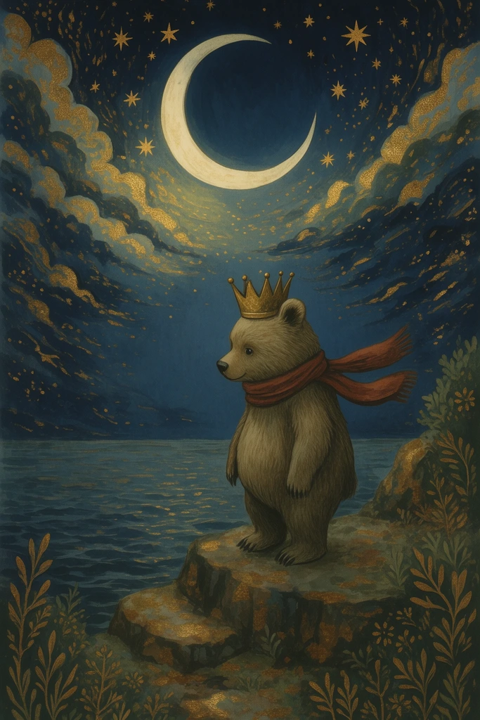 Ethereal Celestial Storybook style AI image example 3