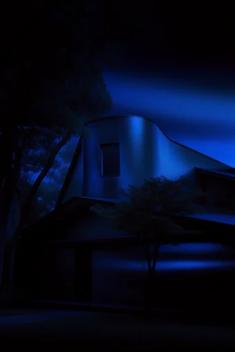 Midnight Cobalt Noir style AI image example 4