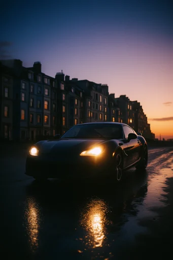 Luminous Twilight Liminality style reference image — cinematic twilight