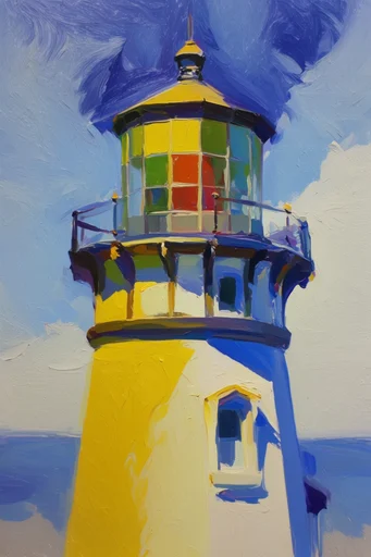 Vivid Fauvist Impasto style reference image — expressive brushstrokes