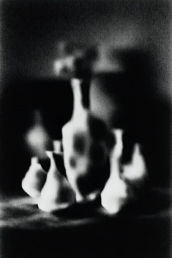 Gritty Kinetic Noir style reference image — high-contrast monochrome