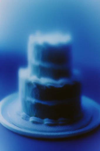 Spectral Cobalt Nocturne style reference image — ethereal cyan glow