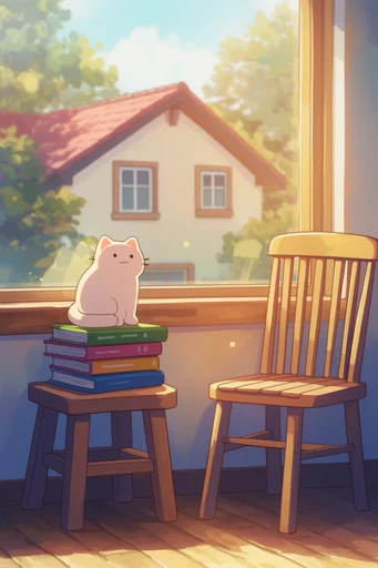 Luminous Whimsical Nostalgia style reference image — warm sun-drenched atmosphere