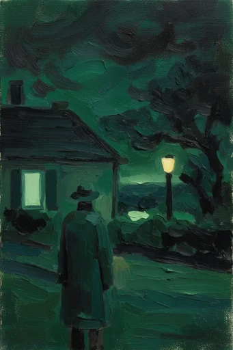 Nocturnal Impasto Tonalism moodboard — generate AI images in this style