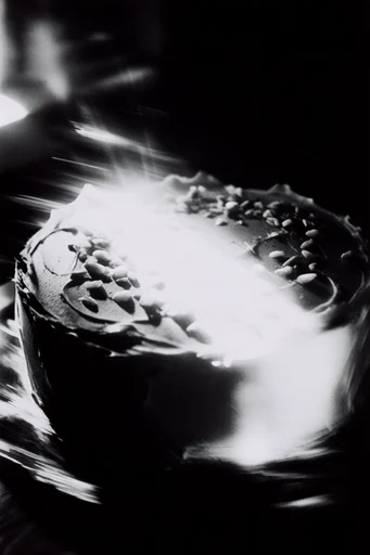 Spectral Motion Noir style reference image — glowing silhouette