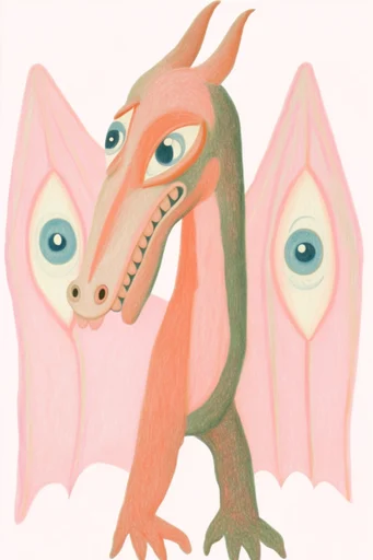 Ethereal Pastel Surrealism style reference image — soft textured illustration