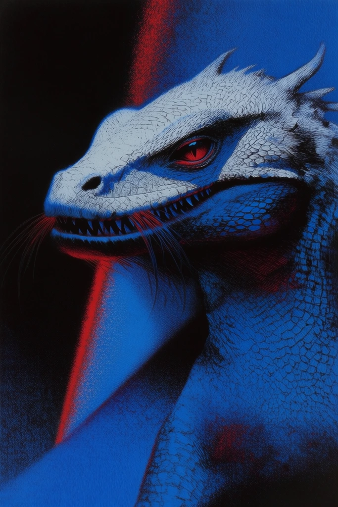 Tactile Retro Surrealism style AI image example 3