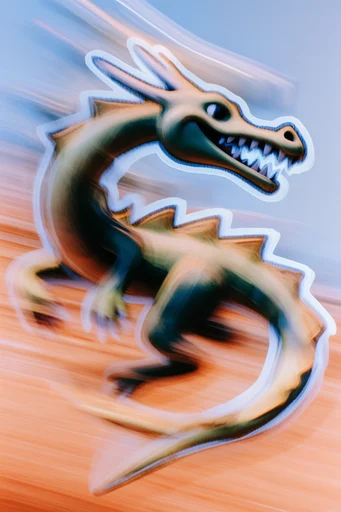Kinetic Amber Motion style reference image — saturated amber palette