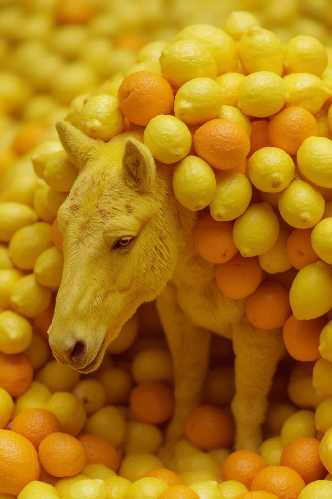 Surreal Citron Maximalism style AI image example 3