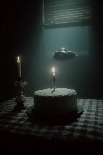 Cinematic Nocturnal Liminality style reference image — lo-fi analog aesthetic