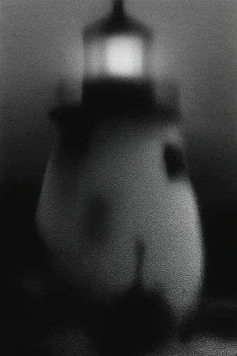 Monochromatic Analog Grime style reference image — gritty lo-fi noise