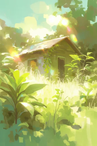 Luminous Impressionist Surrealism style reference image — ethereal atmosphere
