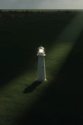 Minimalist Verdant Chiaroscuro style reference image — solitary subject
