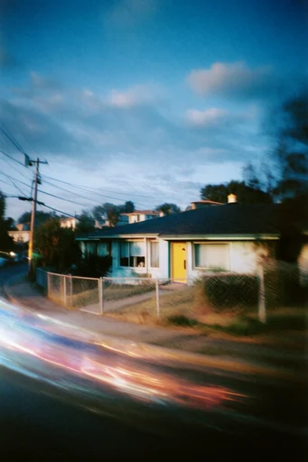 Kinetic Nocturnal Blur style reference image — nocturnal motion blur