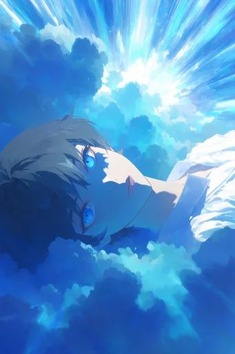 Celestial Kinetic Anime style reference image — cinematic lighting