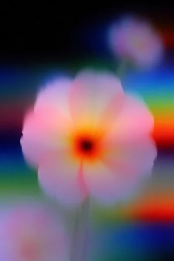 Luminous Temporal Abstraction style reference image — temporal distortion