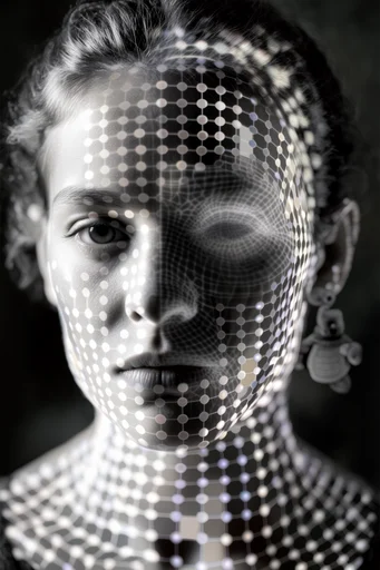 Fragmented Organic Surrealism moodboard — generate AI images in this style