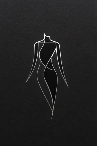 Monochromatic Avant-Garde Noir moodboard — generate AI images in this style